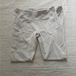 White Athletic Leggings